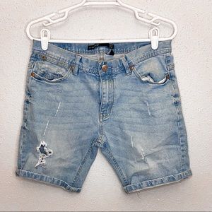 Cotton On Lightwash Denim Shorts